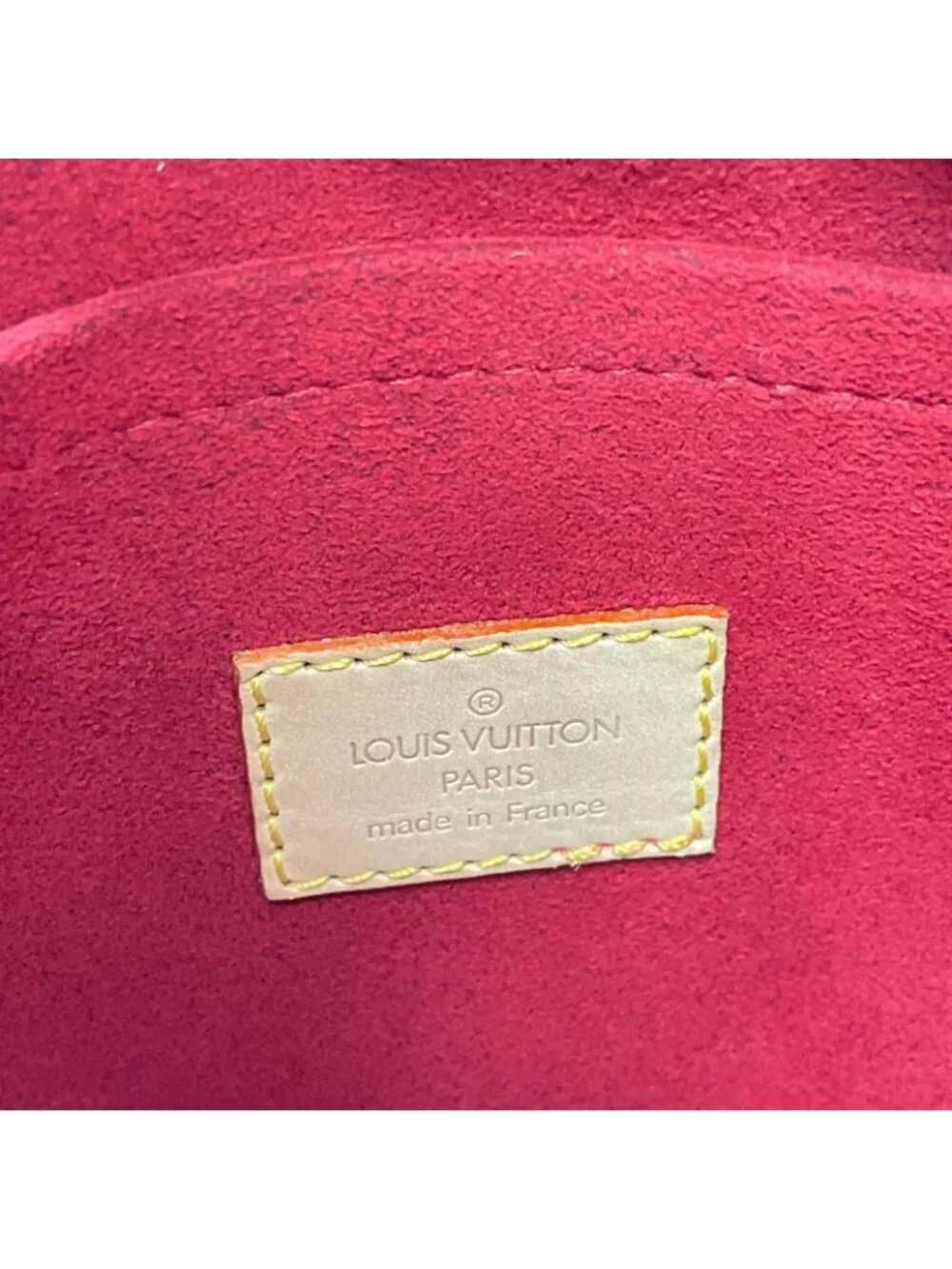 Louis Vuitton Croissant MM Shoulder Bag Monogram Canvas Brown